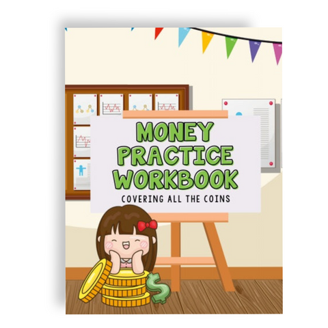 Money Practice Workbook: Covering All the Coins