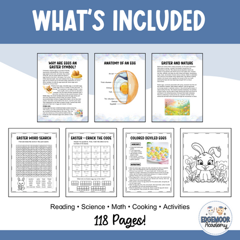 Hoppin' into Easter - A Complete Easter Unit Study