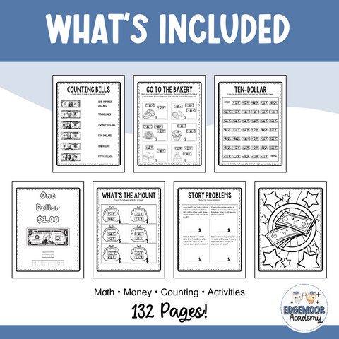 Money Practice Workbook: Covering All the Bills