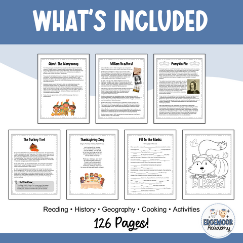 Gobble Up History - A Thanksgiving Unit Study