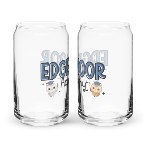 The Edgemoor Academy Libbey Can Glass