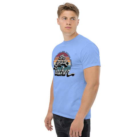 Retro Vibes – 5th Grade Teacher Adult Tee