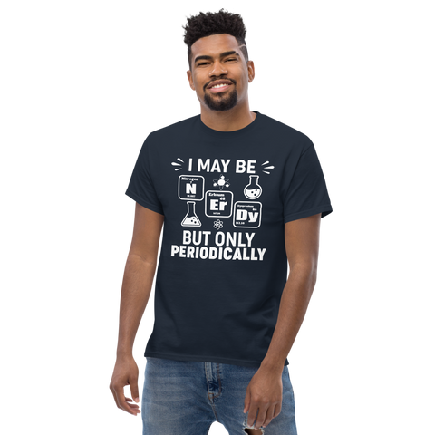 The Nerd Element White Adult Tee