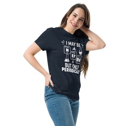 The Nerd Element White Adult Tee